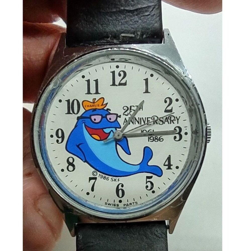 StarKist Tuna Charlie The Tuna 25th Anniversary 1986 Vintage Watch